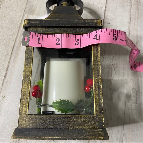Vintage Rustic LED Christmas Lantern Set of 2 - Picture 7 of 9